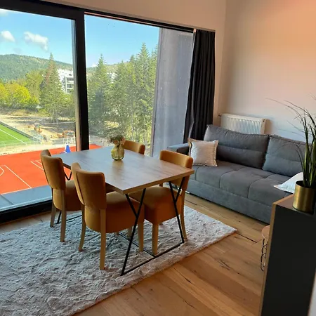 Beautiful Panorama View Of Nature Bjelasnica